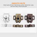 1PCS 4Color Double Roller Catch With Prong and Ball For Cabinet Doors Latch Closer Silver Bronze Durable ToUsed