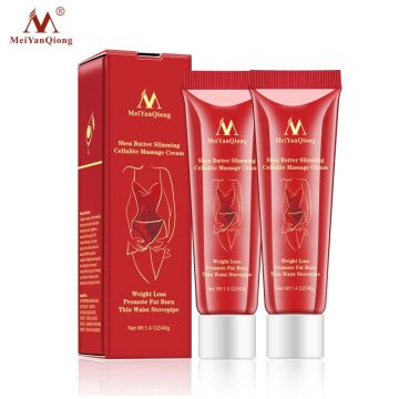 2 pcs/lot Of Shea Butter Slimming Cream To Promote Fat Burning Thin Waist And Stovepipe To Create A Perfect Body Health Slimming