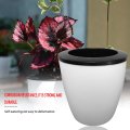 Fashioable Automatic Self Watering Flower Plants Pot Put In Floor Irrigation For Garden Indoor Home Decoration Gardening