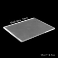 High Quality 3MM Die Cutting Embossing Machine Plate Replacement Pad 15x19.5CM For Scrapbooking Die-Cut Machine Plate