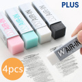 4 pcs Plastic Eraser Magic Wair-in Erasers for Pencil Stationery Office Material School Supplies ER-060WP