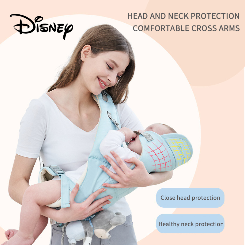 Disney's New Ergonomic Baby Carrier 0-48 Months Portable Baby Carriers Backpacks 6D Mickey Multifunctional Kangaroo Baby Seat