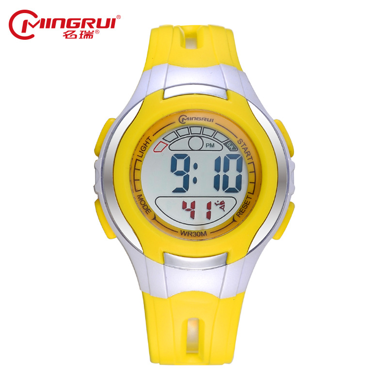 2020 Brand MINGRUI Children Waterproof Luminous Digital Watch Kids Silicone Sport Watches Students Alarm LED Watch Hour Clock