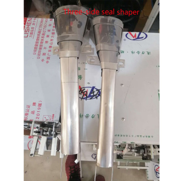 Packaging machine parts shaper