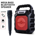 Bluetooth Speaker Wireless Portable Boom Box FM Radio Indoor Outdoor Speaker With Microphone Large Volume Music Player Speaker