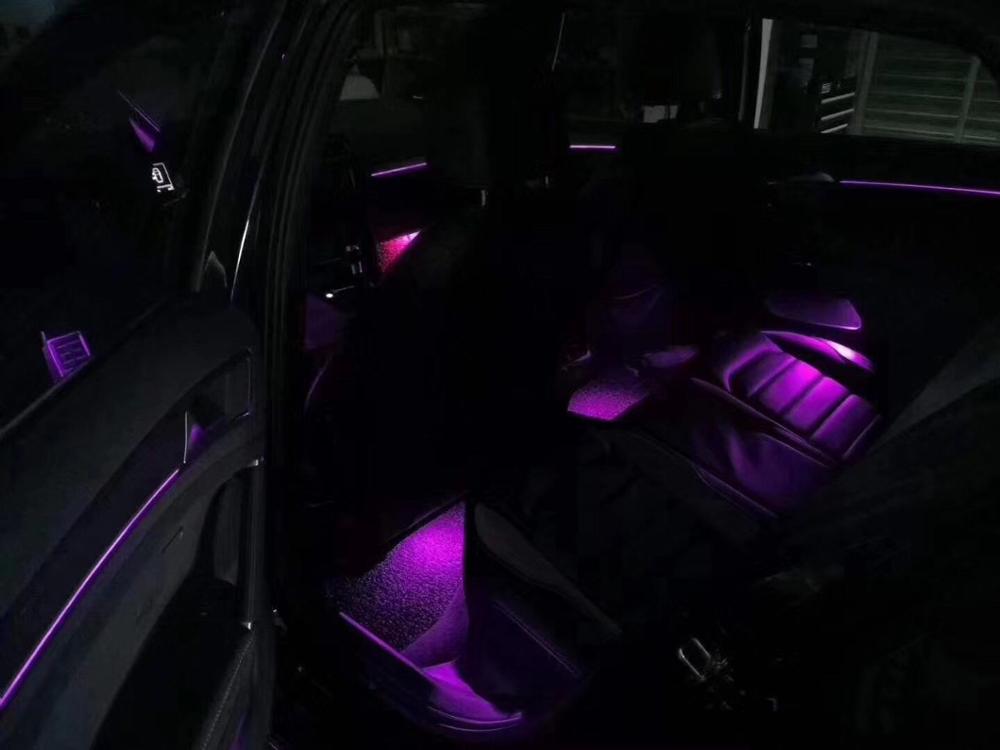 rear Car Door Panel LED Decorative Atmosphere Lights Dashboard atmosphere lamp Monochrome or multicolor for V W Golf 7 Golf 7.5