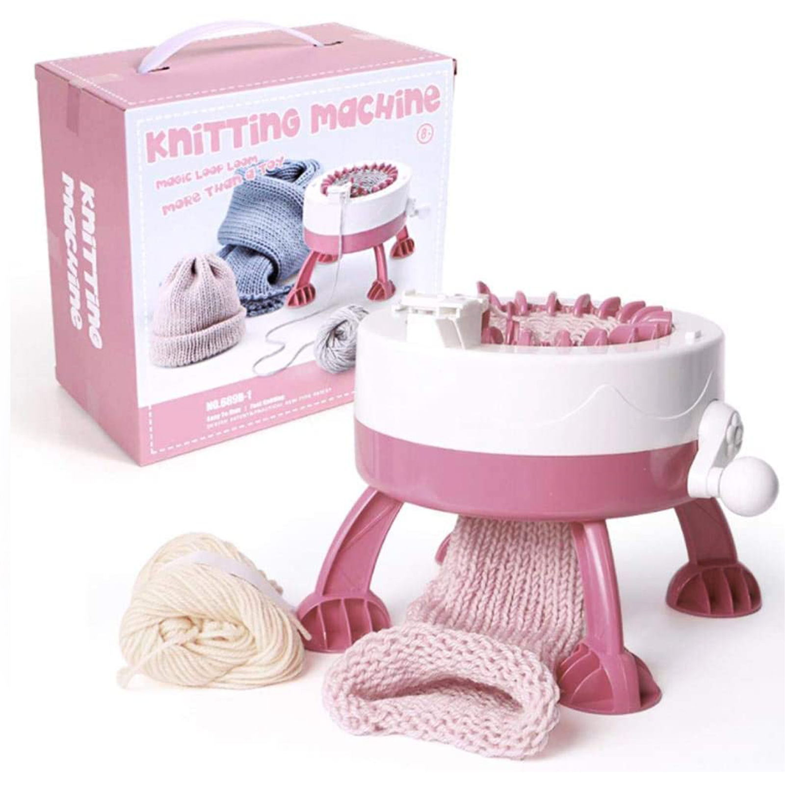 22 Needle Knitting Machine Sewing Material Accessories Loom Needlework Kit Tools Circular To knit Weaving DIY Threader