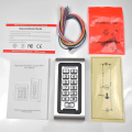 LED Keypad RFID 125khz Access Control System Proximity Card Standalone 2000 Users Door Access Control Metal Case