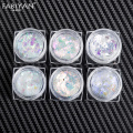 6 Boxes Nail Art Glitter Sequins Irregular Flakes Decoartion Paillette AB Chameleon DIY Acrylic Manicure Colorful Accessories