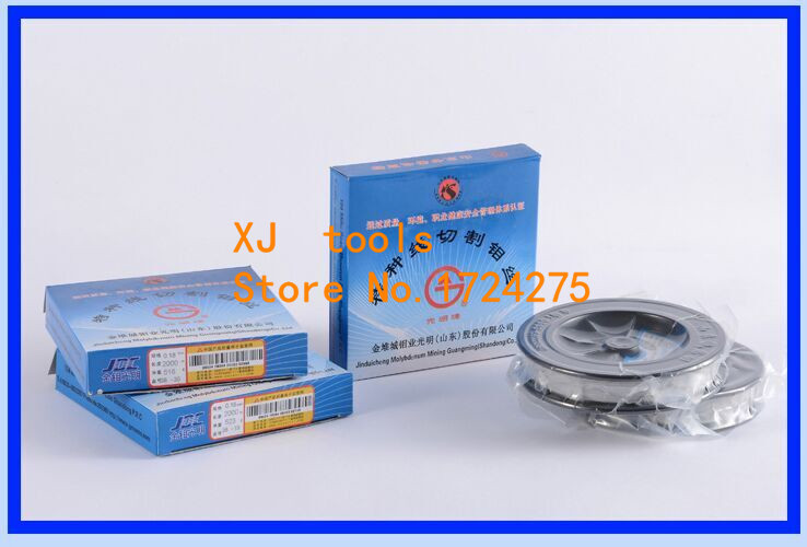 Guangming Molybdenum Wire(0.18 mm x 2000 meters) for High-Speed EDM wire cutting Machine, Wire cutting accessories