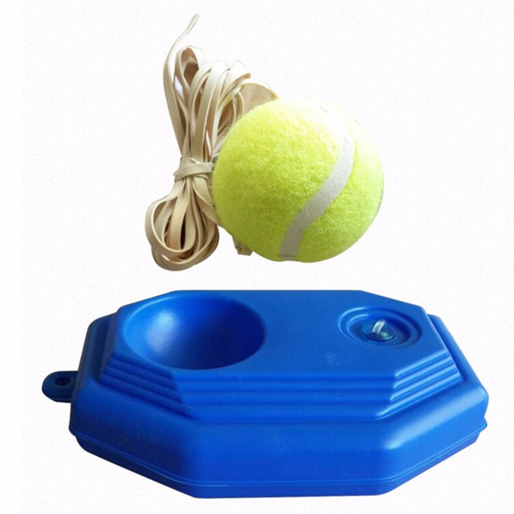 Portable Size Rebound Tennis Trainer Self-study Set Practical Tennis Beginner Training Aids Practice Partner Equipment