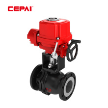 High Pressure Pneumatic O-type Ball Valve