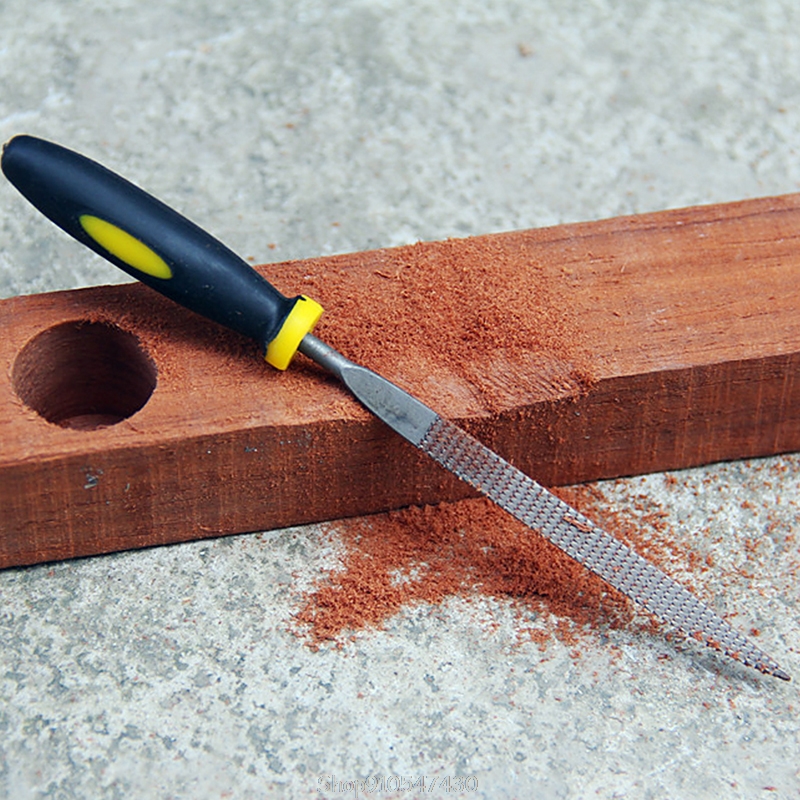 6Pcs 160mm Mini Metal Filing Rasp Needle File Wood Tools Hand Woodworking N04 20 Dropship