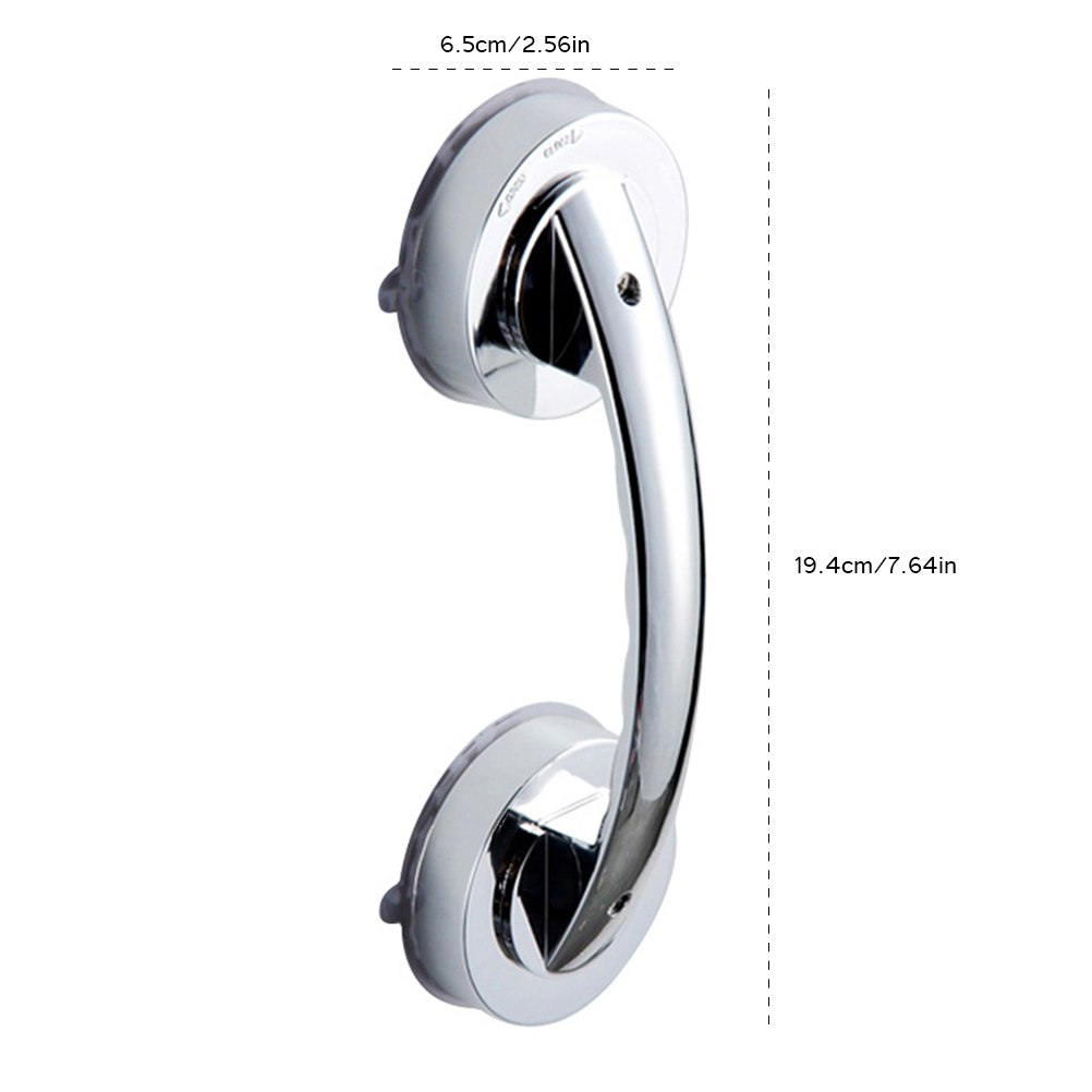 Bathroom Suction Cup Handle Grab Bar For Elderly Safety Bath Shower Tub Door Anti-Slip Handrail Bathroom Shower Grab