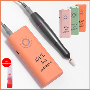30000RPM Rechargeable Portable Electric Nail Manicure Machine Professional Pedicure Nail Art Polisher Remove Nail Drill Set Tool