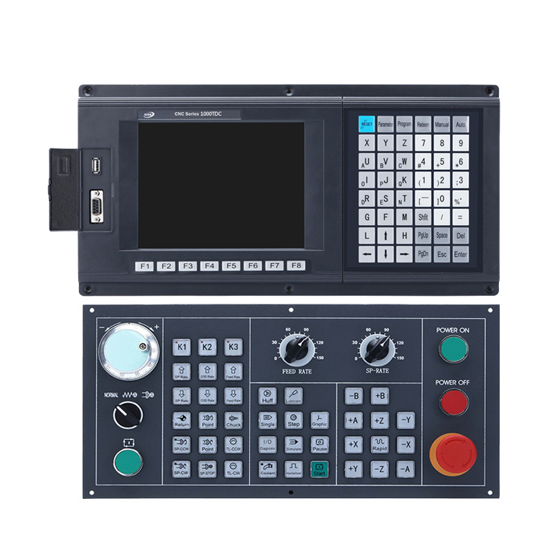 SZGH 2 Axis Lathe & Turnning CNC controller with new English control panel ARM+DSP+FPGA usb cnc complete kit
