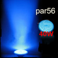 Hot sale! led pond lights underwater 40W Blue PAR56 12v Swimming Pool Light led pool lights Underwater lights free shipping