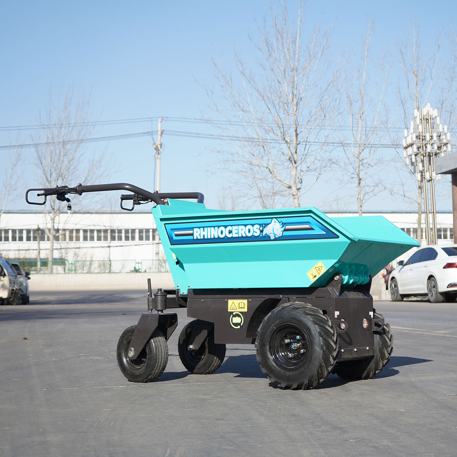 500kg Electric Dumper Front View