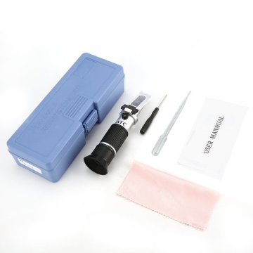 Handheld Refractometer Adblue Ethylene Glycol Antifreeze Battery Fluid Content Coolant Cleaner Meter Mini ATC Measuring Tester