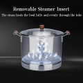 Silver Aluminum Tamale Steamer Pot