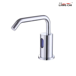 Deck Mounted Curved Spout Brass Automatic Foam