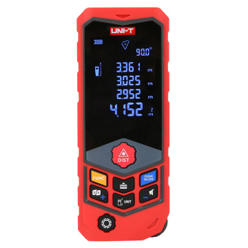 UNI-T UNIT LM50D Laser Distance Meter IP65 waterproof and dustproof 2 meters drop resistance surface measurement