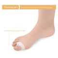 Silicone Gel Foot Fingers Protector Bunion Adjuster Feet Massager 2Pcs Big Toe Separator Bone Corrector Straightener Care Feet