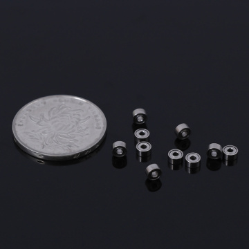 10pcs 681XZZ 1.5x4x2mm Bearing shielded deep groove ball bearings Miniature Mini Hand Bearing Spinner Shafts Accessories