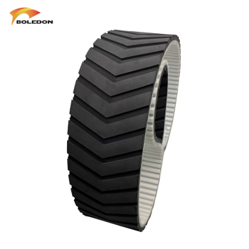 Grooved Coated PV Robot Timing Belt