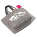 Wholesale 500pcs/Lot Recycle Wool Felt Fabric Shopping Bags Customized Gift Boutique Eco Tote-Bag with Logo Printing