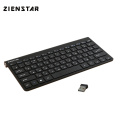 Zienstar Russian Slim 2.4G Wireless Keyboard Mouse Combo for MACBOOK,LAPTOP,TV BOX, Computer PC ,Smart TV with USB receiver