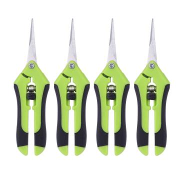 4Pcs Garden Pruning Shears Stainless Steel Pruning Tools Hand Pruner Cutter Grape Fruit Picking Weed Potted Branches Pruner