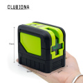 CLUBIONA 2 Lines 2 Dots Self-leveling Green Cross Line Laser Level with Wall Bracket and Tri-base Stand CE and FCC Certificated