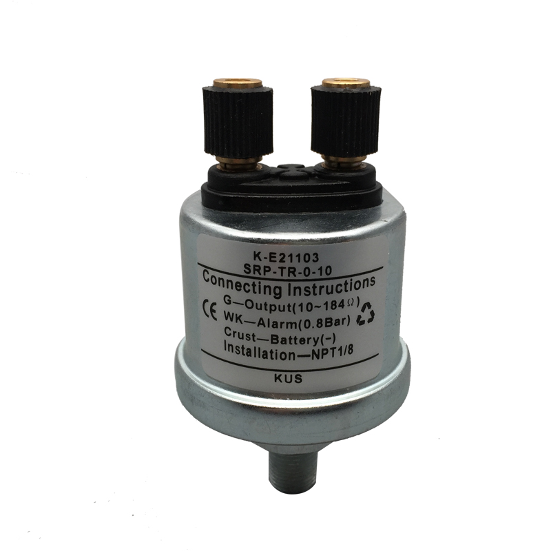 KUS Mechanical Oil Pressure Sensor NPT-1/8 NPT-1/4 M10*1 for 5BAR 10BAR Pressure Gauge