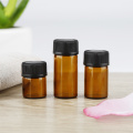 10PCS Essential Oil Sub-bottled Mini Amber Safe And Durable Glass Bottle Travel Perfume Can Fill The Sample Empty Bottle