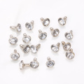 20sets/40pcs Multicolor Rhinestone Rivets DIY Clothing Bag Shoes Crafts Decoration Supplies Garment Sewing Drill Nail Button