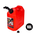5L 10L Fuel Tank Gas Canister Jerrycan Red Yellow Green Plastic Gas Diesel Petrol Oil Containers Gasoline Mount Car Motorcycle