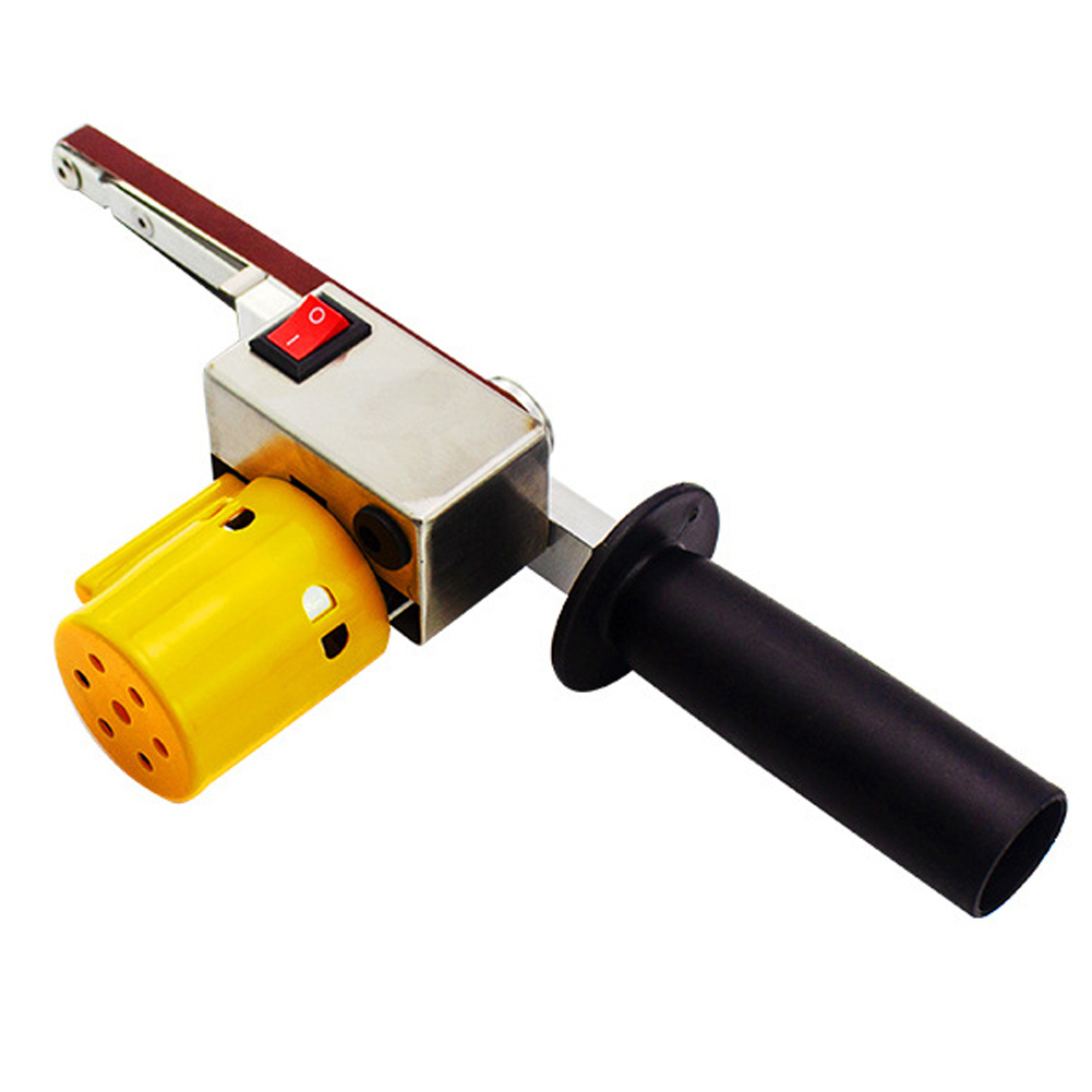 Handheld Electric Belt Sander Mini Sanding Machine Angle Grinder with Sanding Belt for Sanding Polishing Micro Polishing Machine