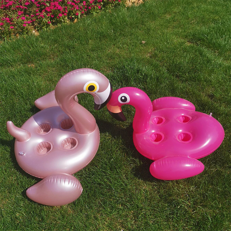  Flamingo Inflatable Drink Holder Drink Floats Inflatable Supplies