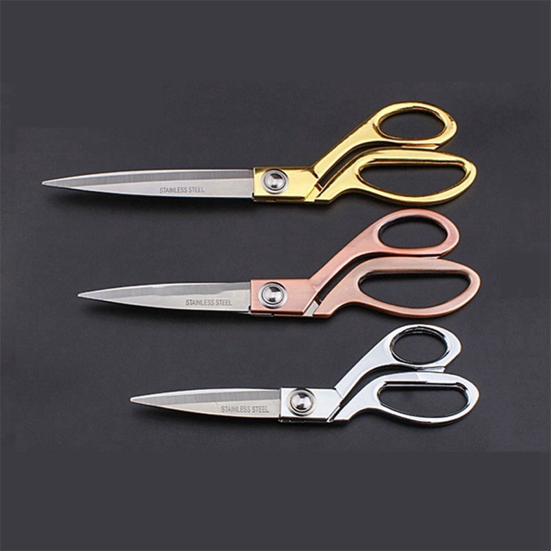 Professional Sewing Tailor Scissors Stainless Steel Sharp Scissors Trimming Thread Cutting Scissors Embroidery Fabric Household