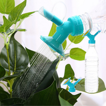 2In1 Plastic Sprinkler Nozzle For Flower Waterers Bottle Watering Cans Sprinkler Shower Head Gardening tools Garden supplies