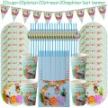 49pcs  tableware