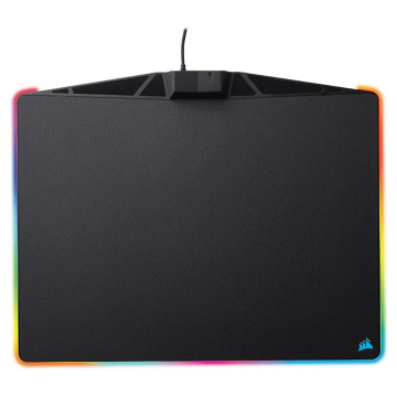 Corsair MM800 Polaris RGB Mouse Pad 15 RGB LED Zones USB Pass Through Mouse Pad Optimized for Gaming Sensors
