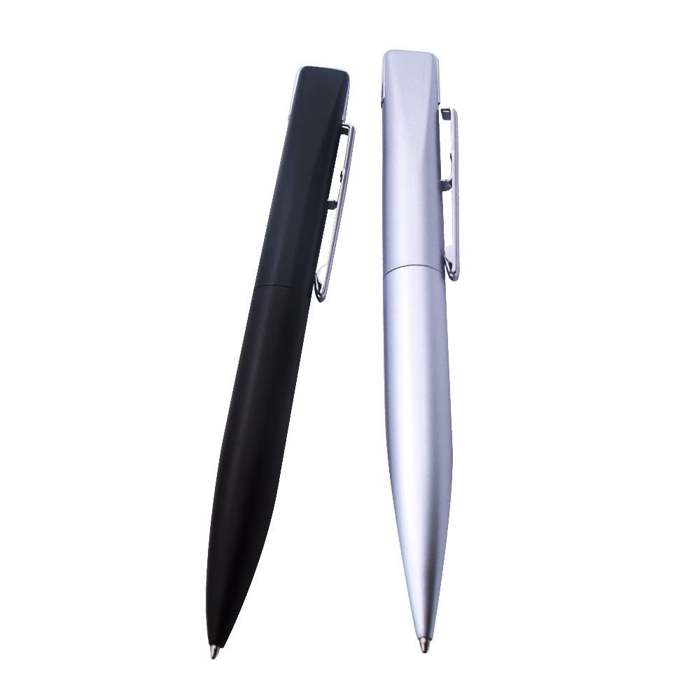 Capacitor ball pen style usb flash drive 64gb 32gb chiavetta usb 16gb metal usb 2.0 pendrive custom logo business gift gadget