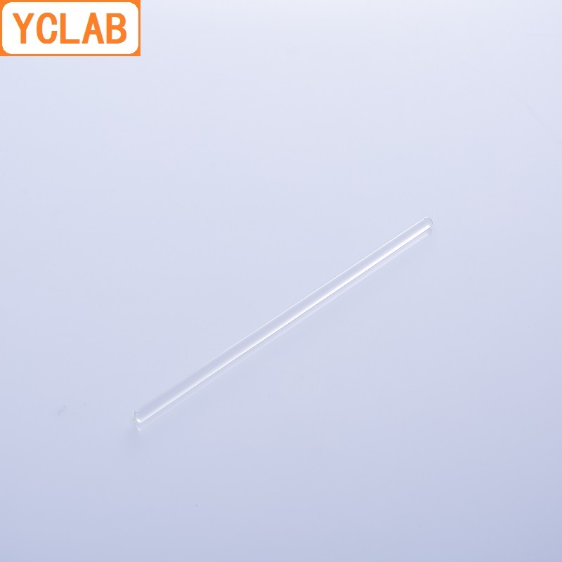 YCLAB 25cm Glass Stirrer Rod Mixing Guide Liquid Laboratory Chemistry Equipment