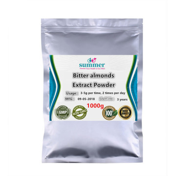 1000g Pure Bitter almond extract powder with 3% amygdalin,Bitter apricot kernel for Anti-inflammatory,Antineoplastic effect