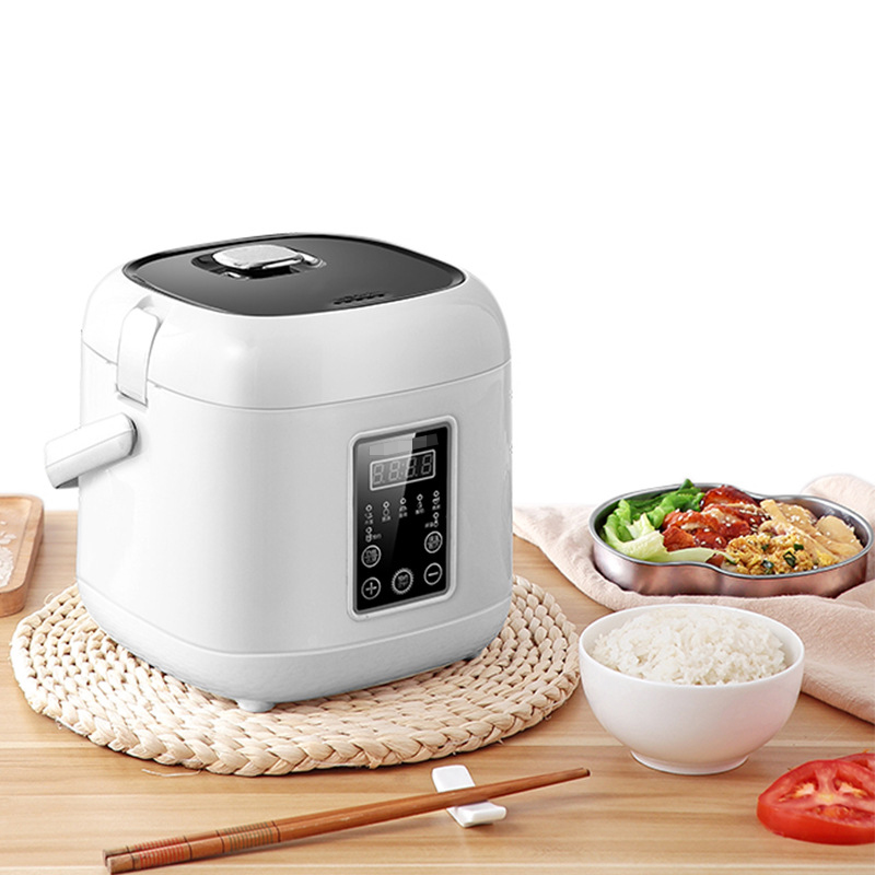 Mini Electric Rice Cooker Heating Food Steamer Multifunction Meal Cooking Pot Electric Lunch Box Food Heater Reservation