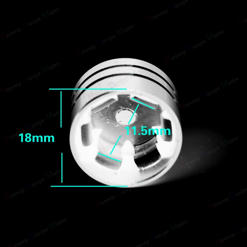 Chrome Edge Cut 7/16" 11.5mm Bolt Cap For Harley Touring Sportster&Motorcycle Parts