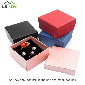 New Design Fashion 1pc Cardboard Paper Gift Packaging Boxes Party Gift Boxes&Bags For Necklace Bracelet Earring Jewelry Storage