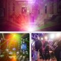 Mini Voice Control LED Laser Projector Light 60 Patterns USB Rechargeable Bar Club Party DJ Disco Stage Light Holiday Lighting